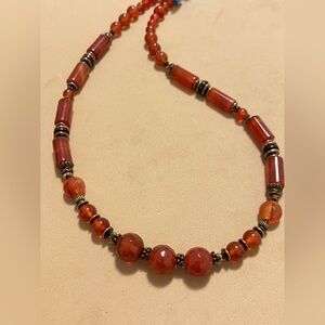 NWT Carnelian necklace